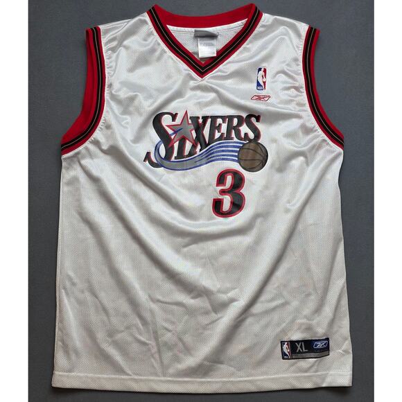 Reebok Other - Vintage Philadelphia 76ers Allen Iverson Reebok Jersey Youth XL Sixers NBA Swing